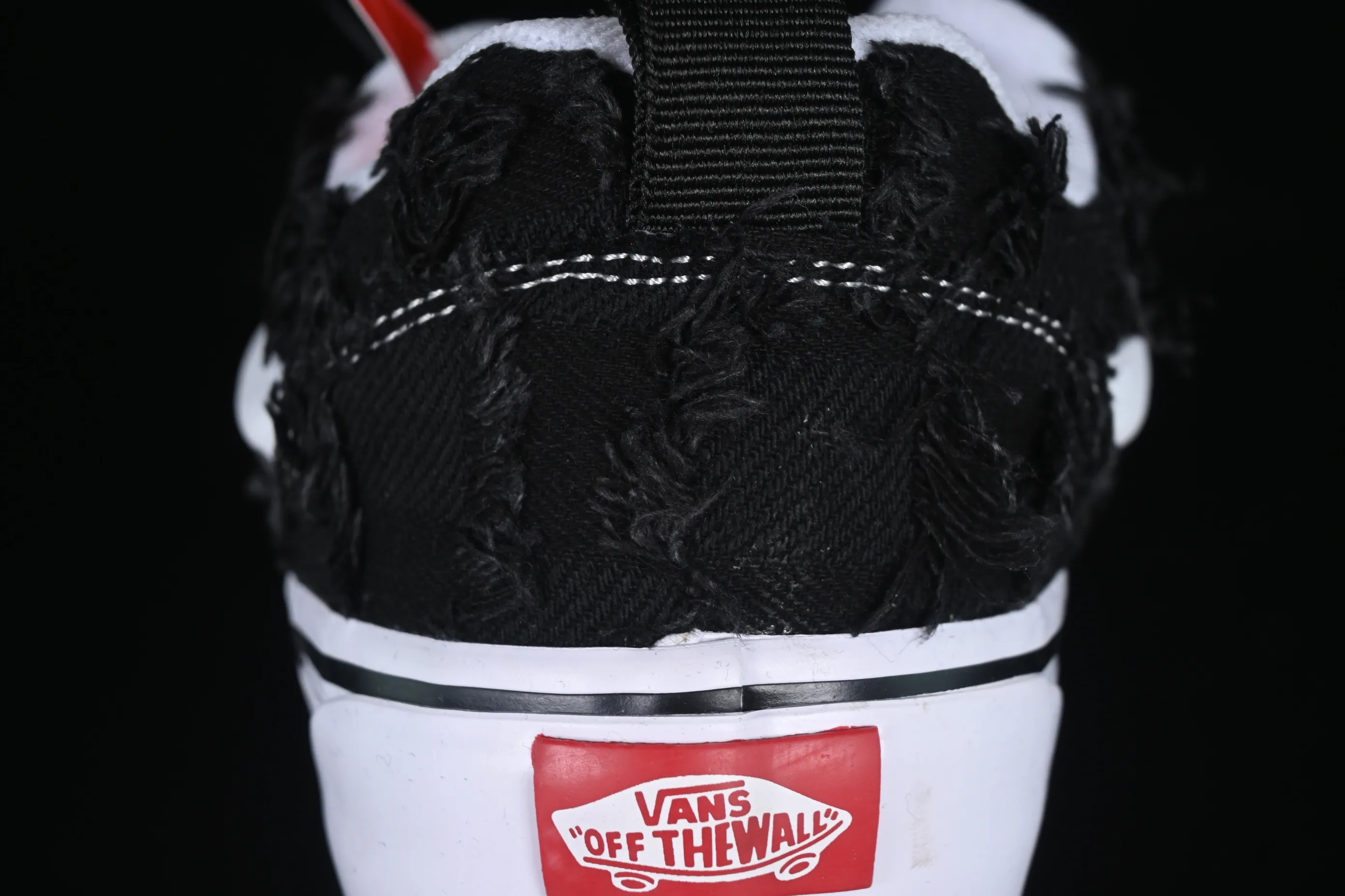 All categories Vans Vans series Vans Low Vans low-top Vans Knu Skool Vans denim rag low-top retro casual fat bread shoes VN0009QC6BT
